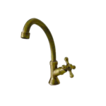 rubinetto girevole versione bronzata