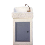 Lavandino da esterno autoportate Ester, colore bianco