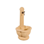 Fonatana da giardino a torretta Luisella, ideale per centro giardino, carico e scarico acqua a pavimento