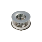 Piletta a cestello per lavandini da esterno, finitura acciaio inox