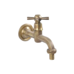 Rubinetto a croce bronzato