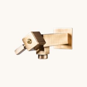 Rubinetto moderno valvola fronatele, bronzato