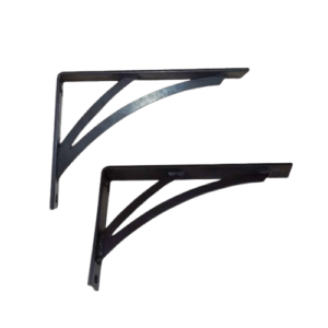 Coppia staffe di sostegno per lavandino da esterno pensile