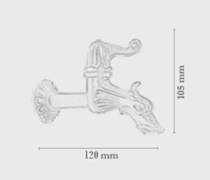 rubinetto a leva corto