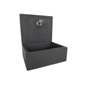 lavandino di design 50x40 con paraschizzi, antracite