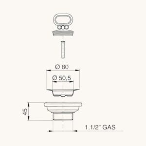 Scheda tecnica piletta gattinara inox