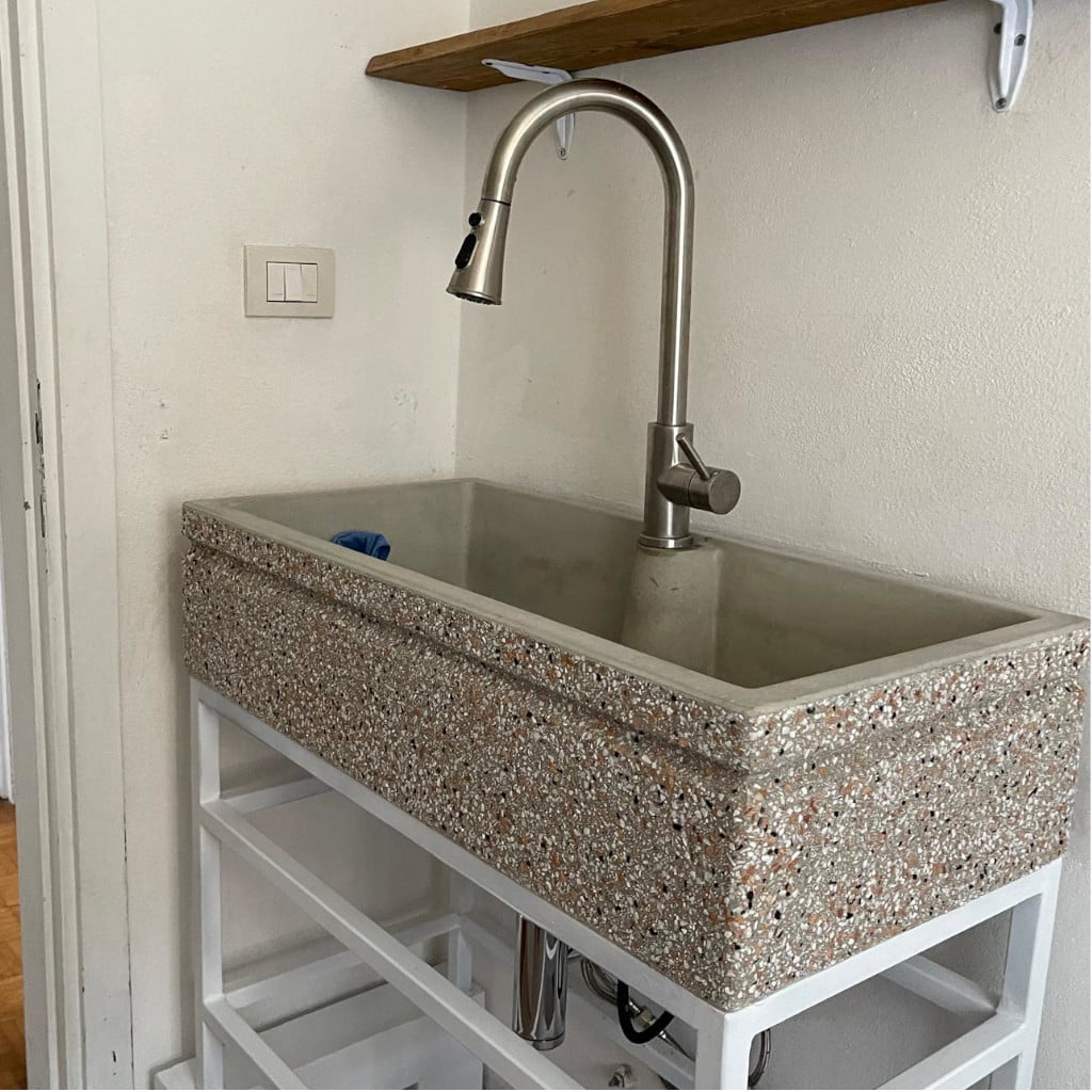 vasca lavandino per arredo giardino