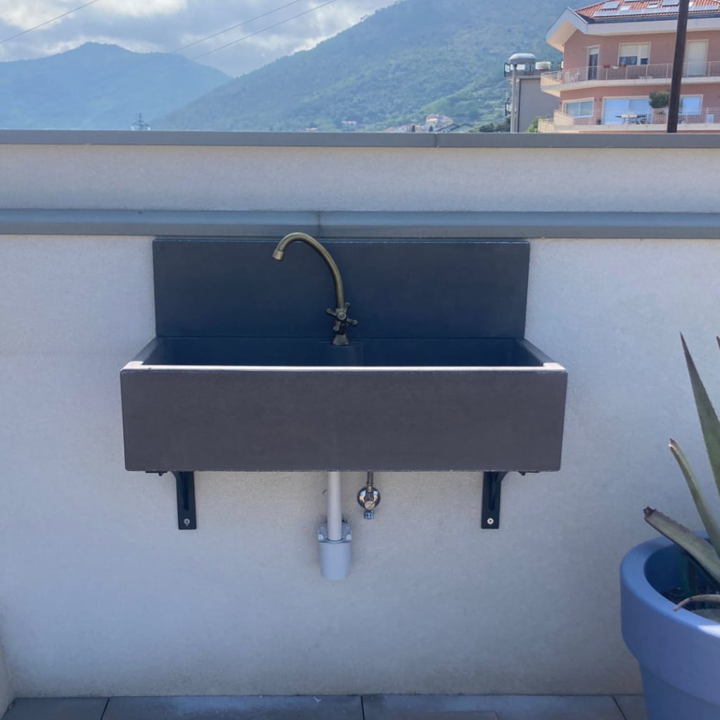 arredo giardino lavandino di design