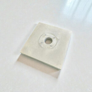 Base in cemento con scarico a perdere