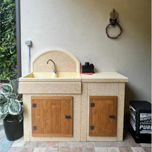 Soluzione con piano di appoggio da 60x40