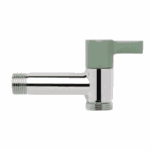rubinetto eco singolo con maniglia verde kaki