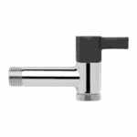 rubinetto eco singolo con maniglia nera